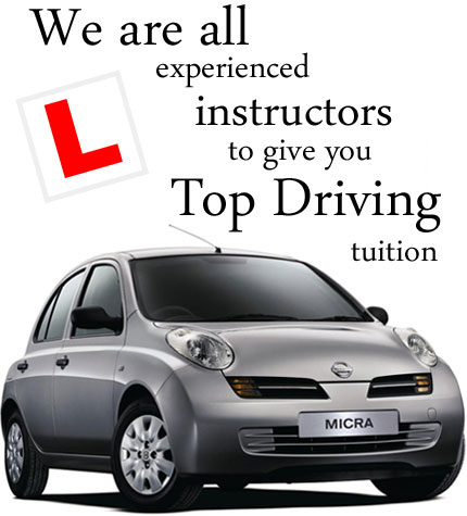 Our Top Drive instructors are heer to help you to be confidient driver.